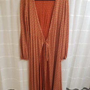 Diane Von Furstenberg Print Wrap Dress